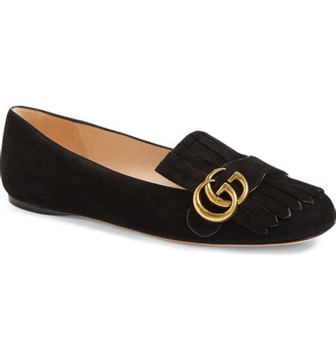 gucci flats for ladies|gucci flats nordstrom.